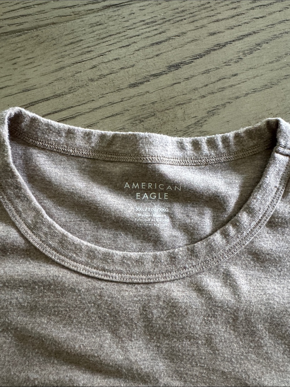 American Eagle Outfitters Scoop Neck Sweater in Heather Taupe